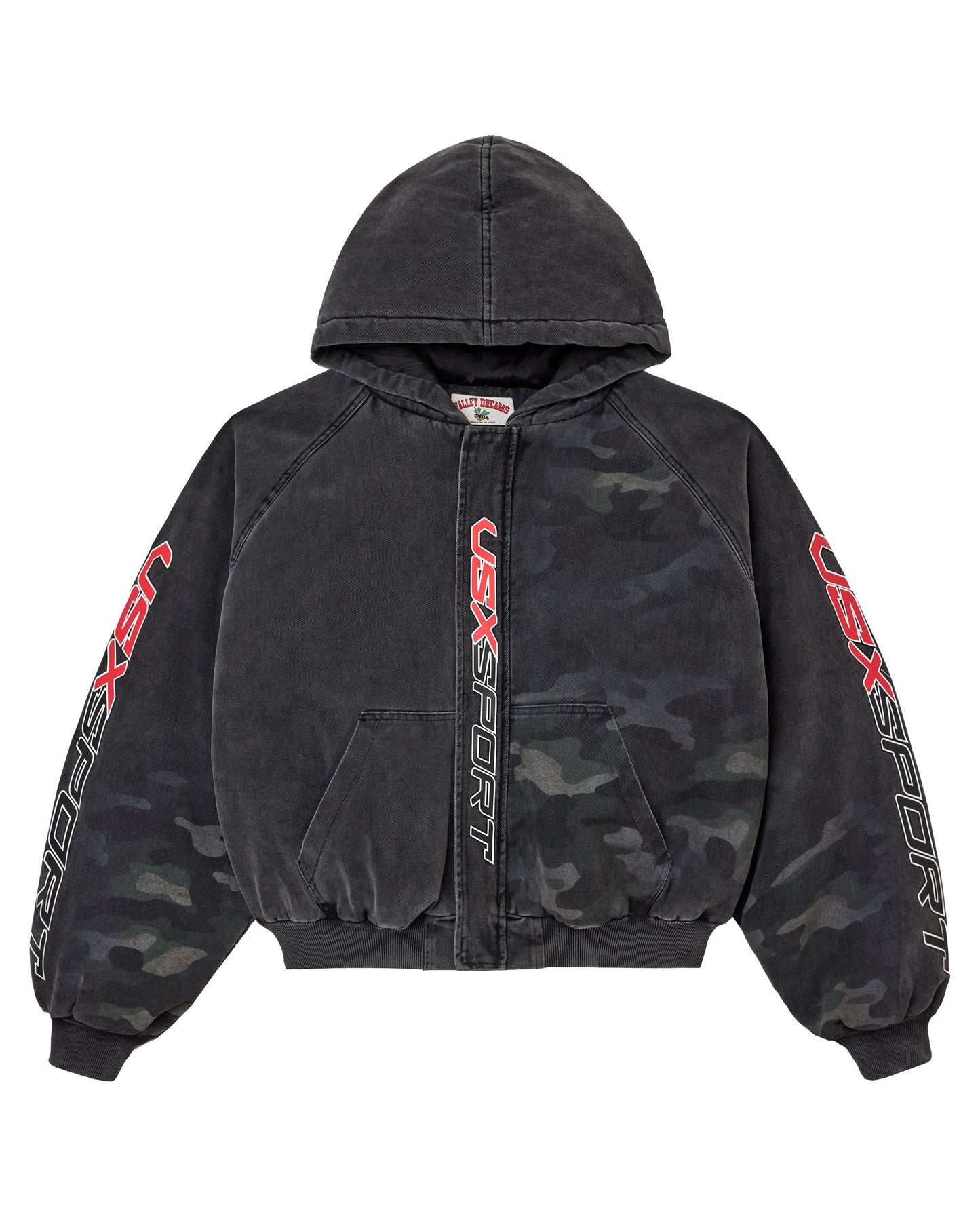 VSX CAMO HOOD BOMBER